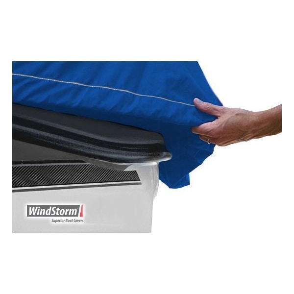 Eevelle Boat Cover INFLATABLE Blunt Nose, Outboard Fits 9ft 6in L up to 60in W Royal WSINFB0960B-RYL - main
